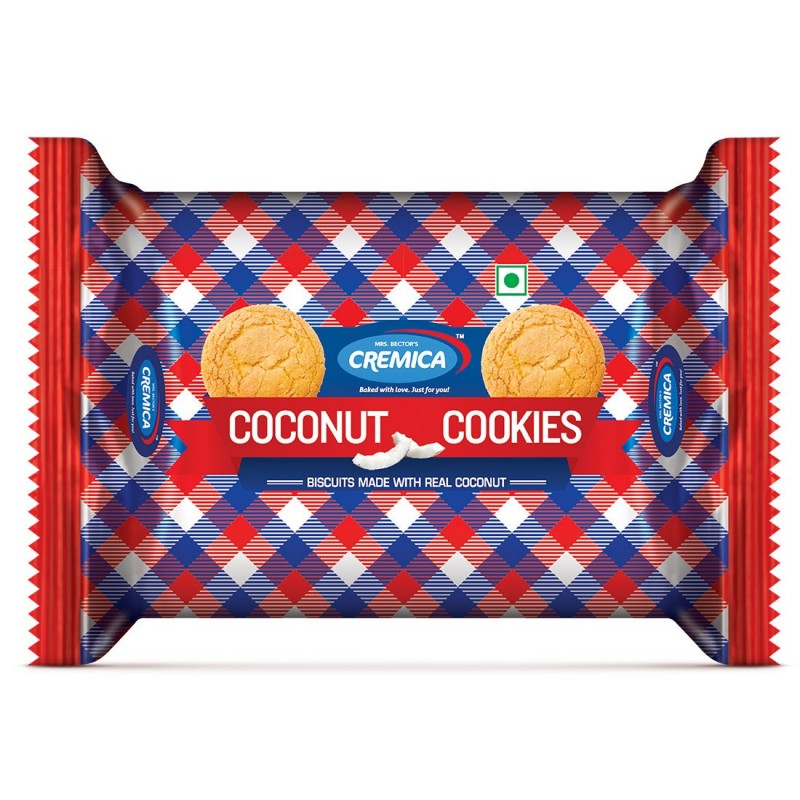 Cremica - Coconut Cookies Biscuit 200gm pack of 3