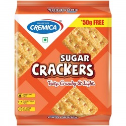 Mrs. Bector's Cremica Sugar Crackers Pouch 250gm pack of 2