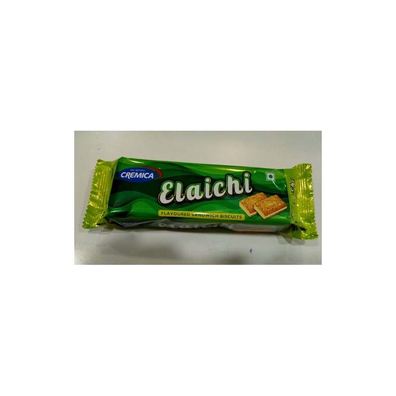 Cremica Elaichi Flavoured Sandwich Biscuit 75g pack of 10
