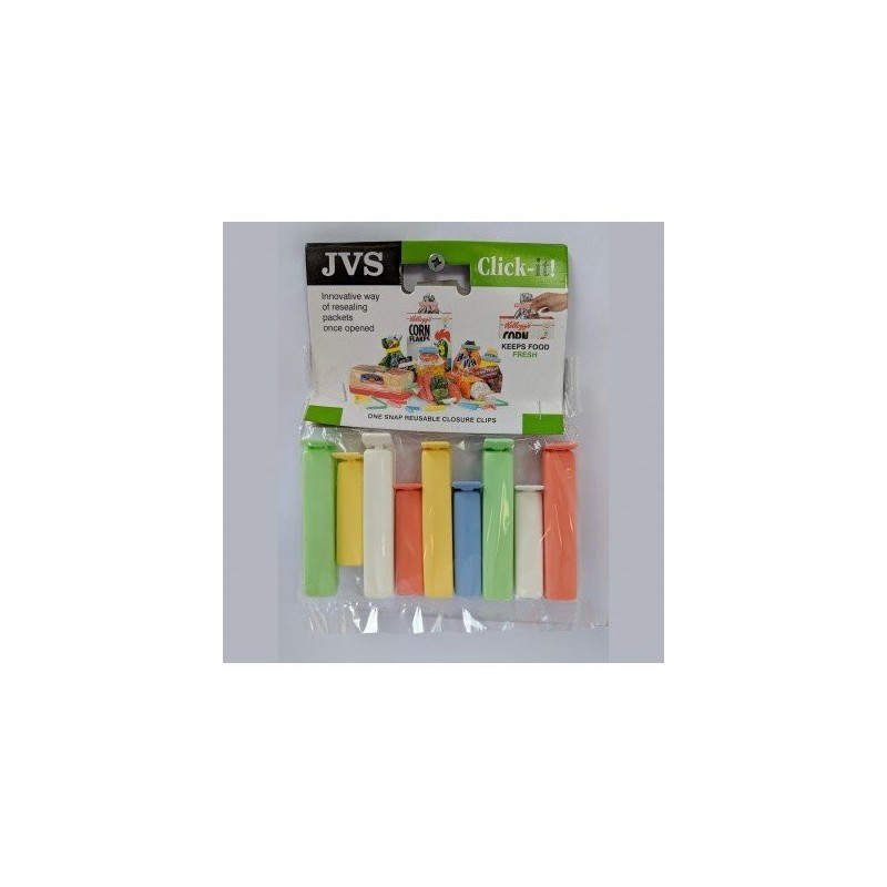 Jvs Plastic Clips Set Of 9 Set 9. Small-4 Large-5 Pack Of 3