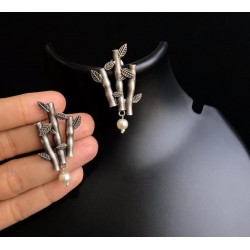 Anaghya  Oxidized Earrings For Girls And Women
