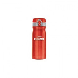 Milton Grace 350 Stainless Steel Water Bottle, 350ml/73mm, Red