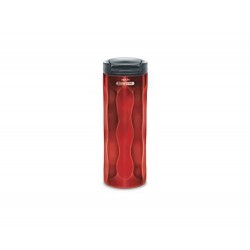 Milton Water Bottle Small Size Steel Thermosteel Elegant 400 (Red)