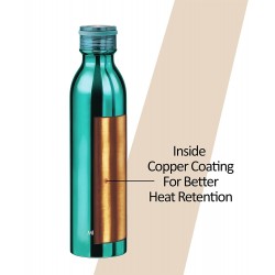 Milton Glitz 1000 Vacuum Insulated Thermosteel Bottle 950 ml 1 Piece Aqua Green