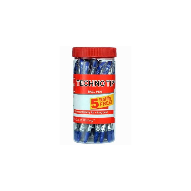 Cello Technotip Ball Pen Pack of 20 and 5 Reffils Free