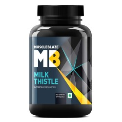 Muscleblaze Milk Thistle With Silybum Marianum 600 Mg For Liver Detox 60 Capsules
